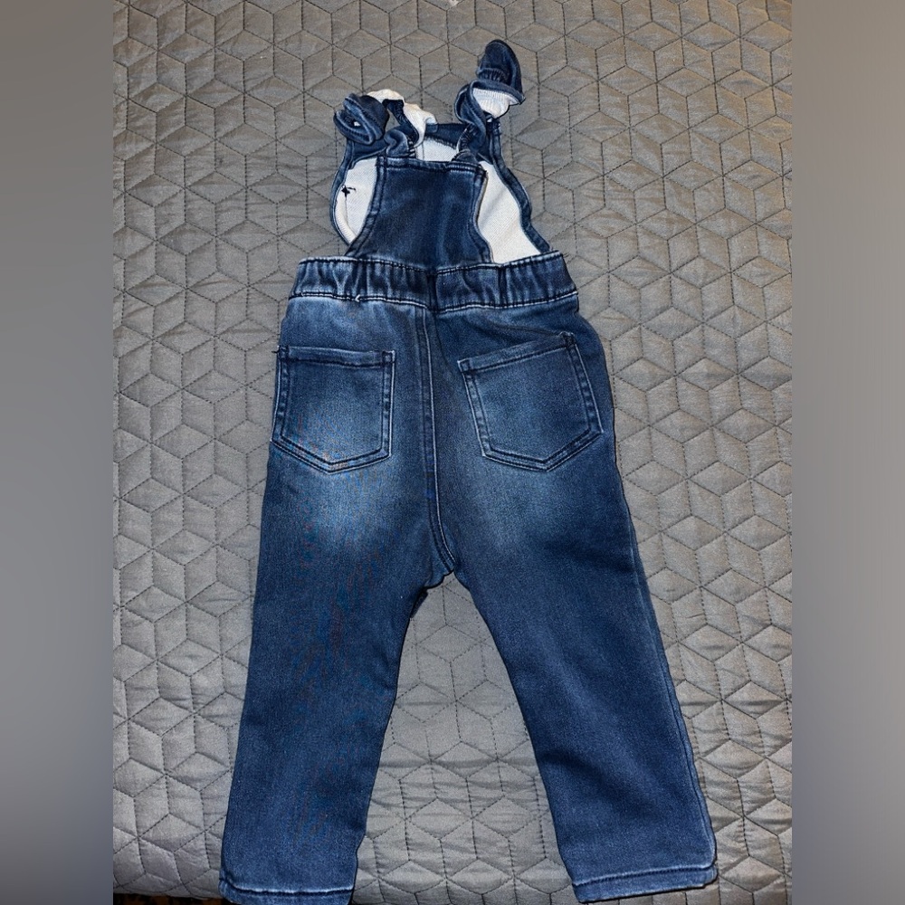 Girls, curly shoulder overalls - Picture 2 of 5
